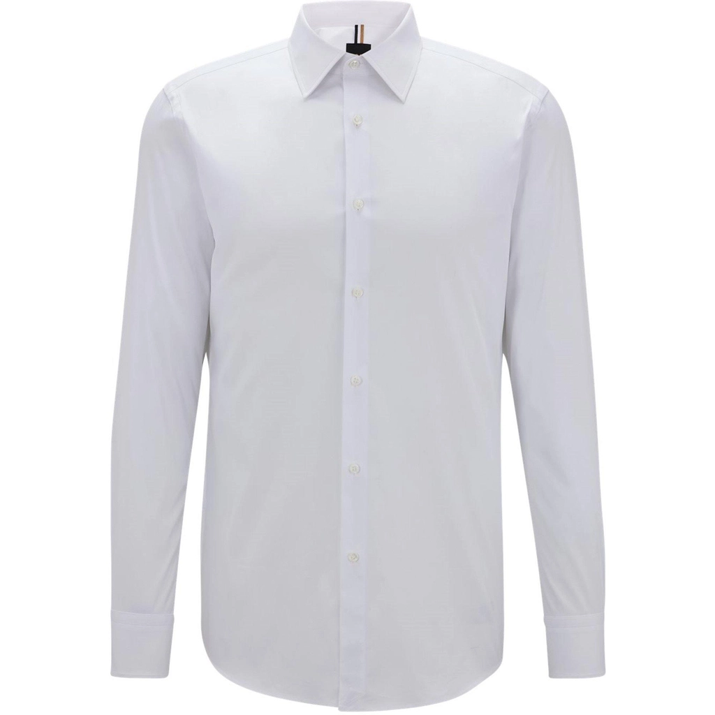 Hugo Boss T Hay Long Sleeve Shirt - White